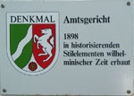 Denkmalschild